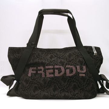 borsa nera con fiocco freddy bologna